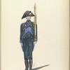 Bataafsche Republiek. Eerst Regiment Licht Infanterie. 1805