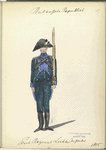 Bataafsche Republiek. Eerst Regiment Licht Infanterie. 1805