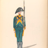Bataafsche Republiek. Tweede Regiment Licht Infanterie. 1805