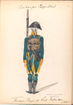 Bataafsche Republiek. Tweede Regiment Licht Infanterie. 1805