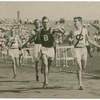 Dead Heat Between N. S. Taber of Brown and John Paul Jones of Cornell at the Intercollegiate Races, 1912