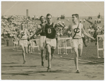 Dead Heat Between N. S. Taber of Brown and John Paul Jones of Cornell at the Intercollegiate Races, 1912