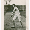 John Flanagan throwing the hammer.