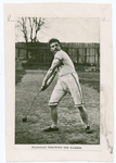 John Flanagan throwing the hammer.