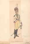 Bataafsche Republiek. Light Dragonder (naar Weiland). 1806