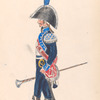 Bataafsche Republiek. Tamboer Major van 6-e Regiment. 1806
