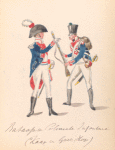 Bataafsche Republiek. Bataafsche Coloniale Infanterie (Kaap van Goeth Hoop?). 1806