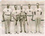 American Squash Racquets Stars in England, 1925