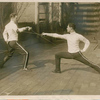 J.R. Huffman and G.J. Wolf of Yale, 1925, Intercollegiate Saber Champions