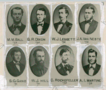 Some of the Members of the Rutgers Football Team Which Defeated Princeton on November 6, 1869