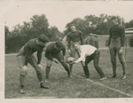 Zuppke Instructing Illinois Football Men