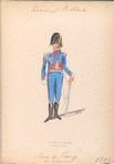 Koninklijk Holland. Aide de Camp der Koning. 1806
