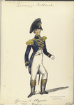 Holland. Generaal-Majoor in klein tenue. 1806