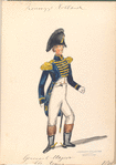 Holland. Generaal-Majoor in klein tenue. 1806