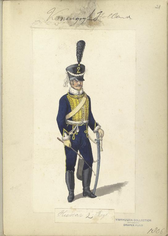 Koninklijk Holland. Huzaar 2 Regiment. 1806 - NYPL Digital Collections