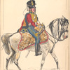 Koninklijk Holland. Trompette du 3 Hussards. 1806