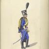Koninklijk Holland. Hussar van het 3 Regiment. 1806