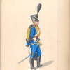 Koninklijk Holland. Hussar van het 3 Regiment. 1806