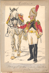 Koninklijk Holland. Trompetter der Garde Kavalerie (Grenadier te Paard). 1806