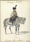 Koninklijk Holland. Trompetter 2 Regiment Huzaar. 1806