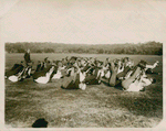 Squad of Stuyvesant High School, New York, in Early Training