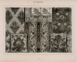 Plant forms, birds