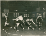 Scene From a University of Illinois Basket Ball Game