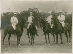 Devereux Milburn, Harry Payne Whitney, Monty Waterbury and Larry Waterbury