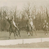 A Side Shot Off the Boards During a Polo Game at Lakewood, New Jersey