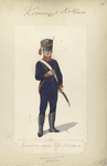 Koninklijk Holland. Kanonier van de Veld Artillerie. 1806