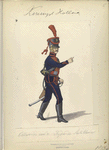 Koninklijk Holland. Kanonier van de Rydende Artillerie. 1806