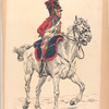 Koninklijk Holland. Trompette d'Artillerie à Cheval. 1806