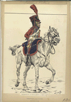 Koninklijk Holland. Trompette d'Artillerie à Cheval. 1806