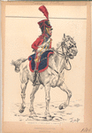Koninklijk Holland. Trompette d'Artillerie à Cheval. 1806