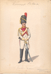 Koninklijk Holland. Grenadier te Paard.. 1806