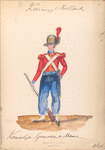 Koninklijk Holland. Koninklijk Grenadier de Marine. 1806