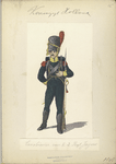 Koninklijk Holland. Carabinier van h. 3. Regt Jagers. 1806