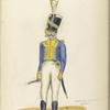 Koninklijk Holland. Stafmuziekant 8 Regiment Linie Infanterie. 1806