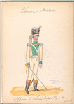 Koninklijk Holland. Officier 6- Linie Infanterie Regiment. 1806