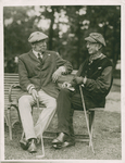 Horace L. Hotchkiss (left) and the Reverand J. McBride Sterrett