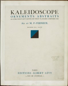 Kaleidoscope: ornements abstraits : quatre-vingt-sept motifs en vingt planches