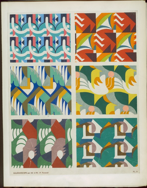 Six abstract motifs - NYPL Digital Collections