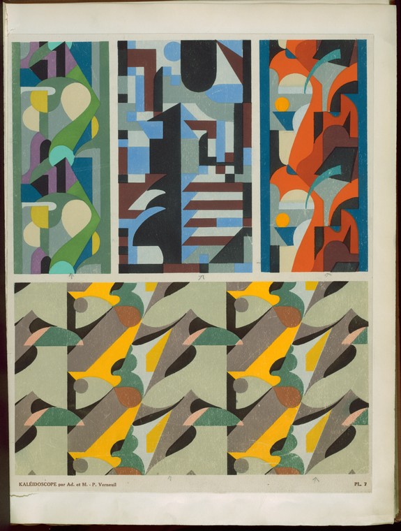 Four abstract motifs - NYPL Digital Collections