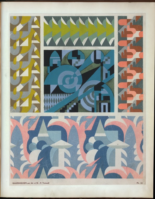 Five abstract motifs - NYPL Digital Collections