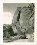 Sandstone Cliffs in Zion National Park, Utah