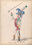 Holland. Tamboer Majoor 6 Reg. Inf. 1806