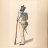 Koninklijk Holland. Voltigeur van h. 5 Reg. Linie Inf. 1806