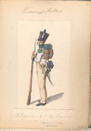 Koninklijk Holland. Voltigeur van h. 5 Reg. Linie Inf. 1806