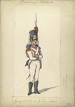 Koninklijk Holland. Granadier  van h. 4 Linie Inf. Regiment. 1806