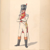 Koninklijk Holland. 3 Linie Inf. Regiment, Officier van Fusiliers. 1806